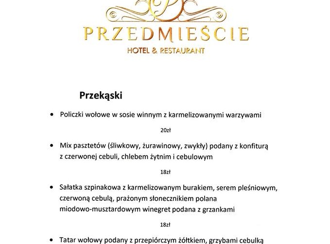 Przedmieście Hotel & Restaurant 