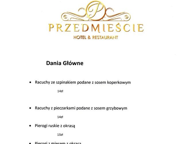 Przedmieście Hotel & Restaurant 